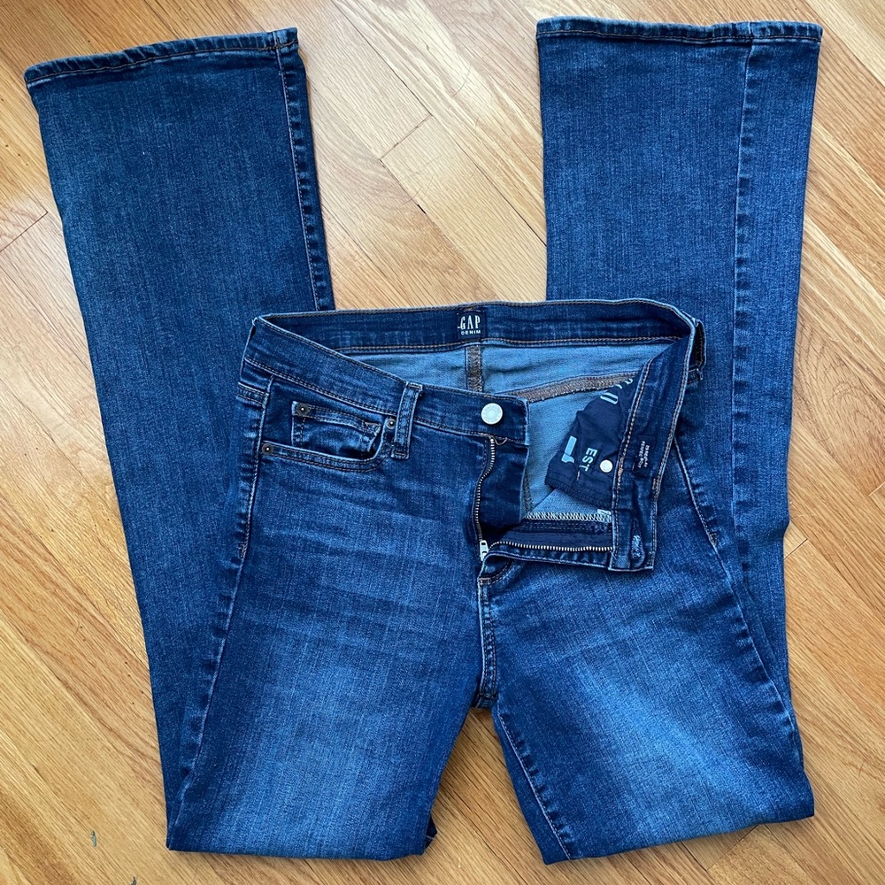 GAP 29R Perfect Boot Denim Jeans EUC